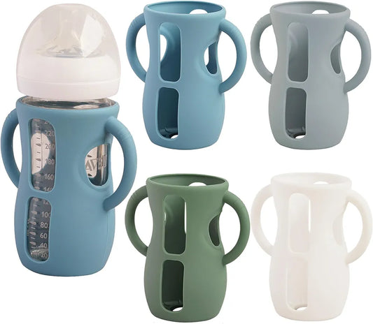 Paquete de 4 fundas de silicona para biberones Avent