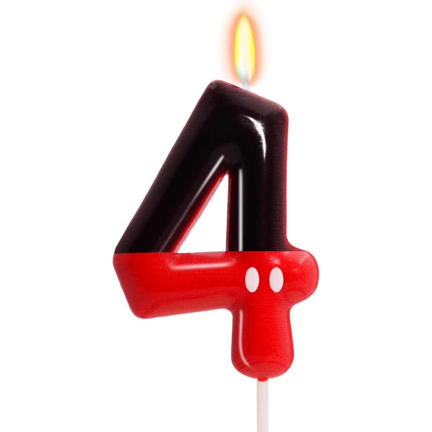 Decoraciones para pastel de 4º cumpleaños