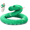 MorisMos - Peluche de serpiente gigante