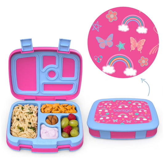 Bentgo Kids Prints - Lonchera infantil a prueba de fugas