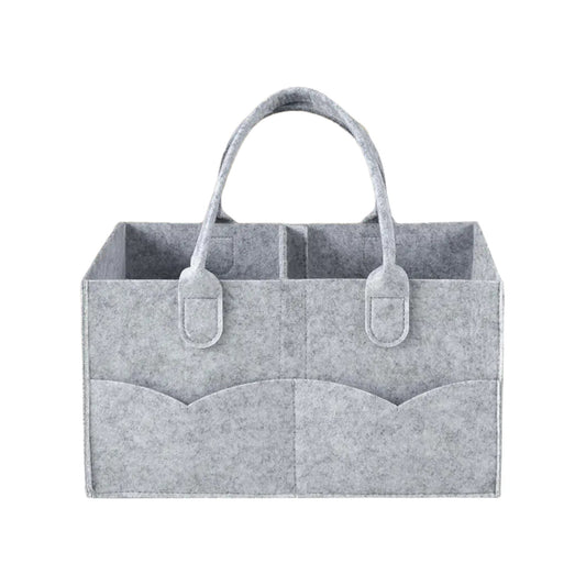 PandaEar- Organizador de pañales para bebé, gris