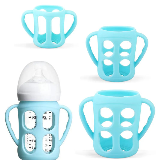 Set de 4 Asas de Silicon para biberones, libre de BPA
