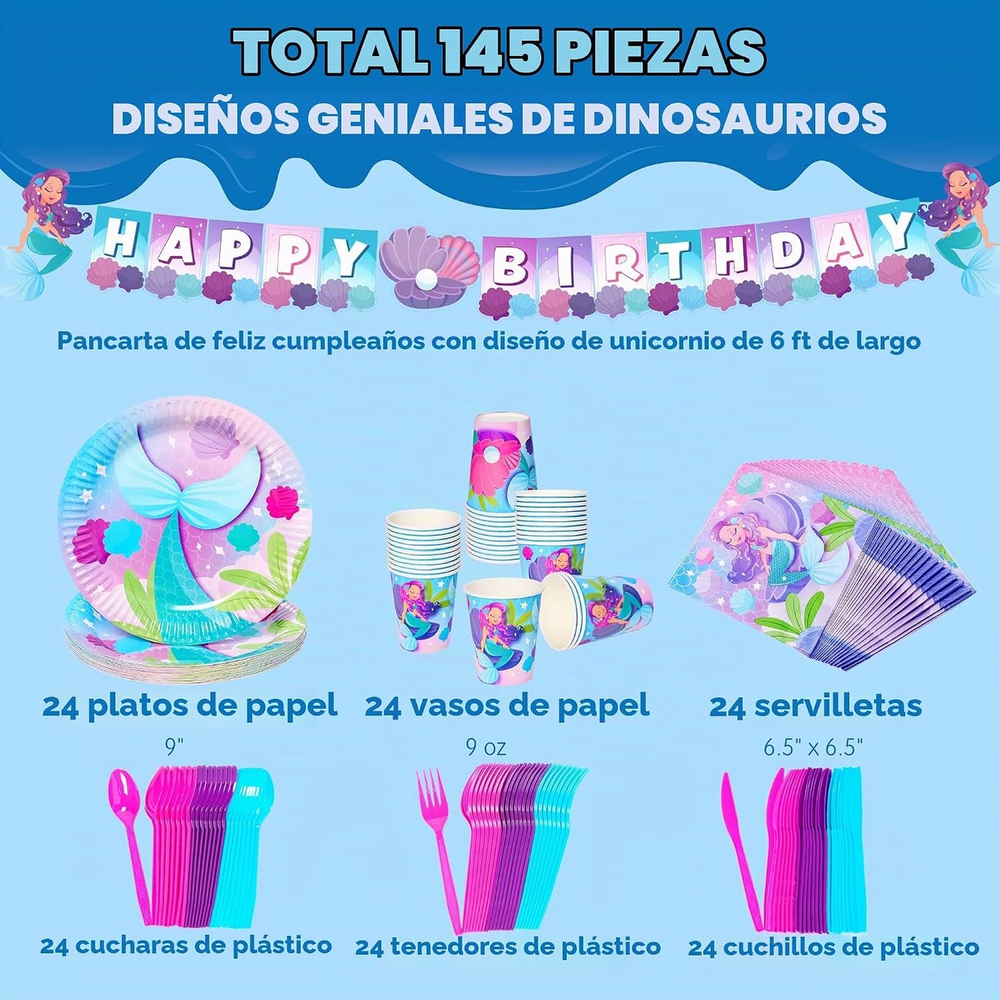Paquete sirenas 4