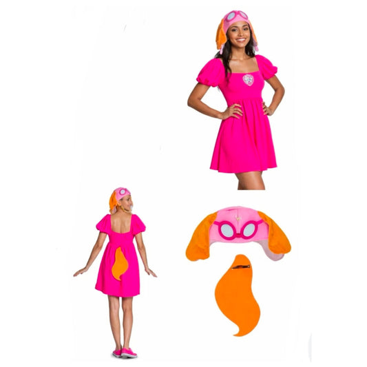 Accesorios de Skye (sombrero, escudo y cola), 14+