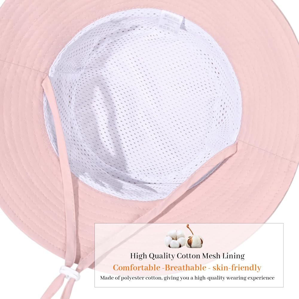 Sombrero de sol con protección solar, 0-6 meses