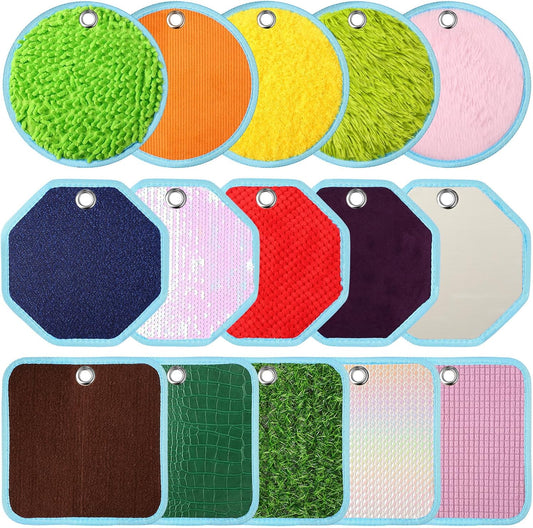 Mats sensoriales para niños, 15 pcs