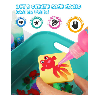 Kit De Juguetes Magic Water Elf Juqueasy Aqua Fairy Con Manta para mesa