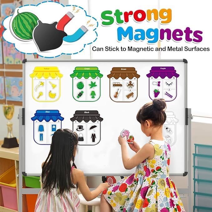 11pcs de magnetos de clasificación de colores
