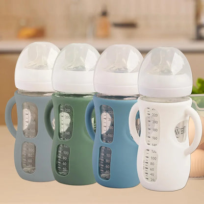 Paquete de 4 fundas de silicona para biberones Avent