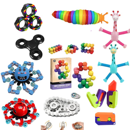 Fidget toys, Juguetes sensoriales para niños