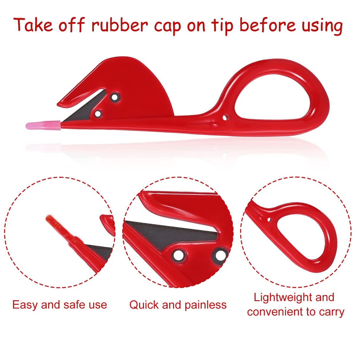 Set de herramientas para peinados, incluye 500 ligas transparentes