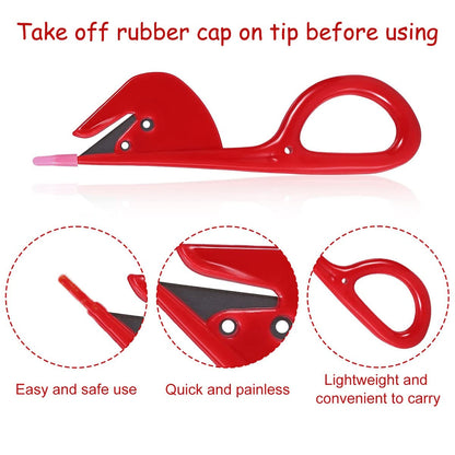 Set de herramientas para peinados, incluye 500 ligas transparentes