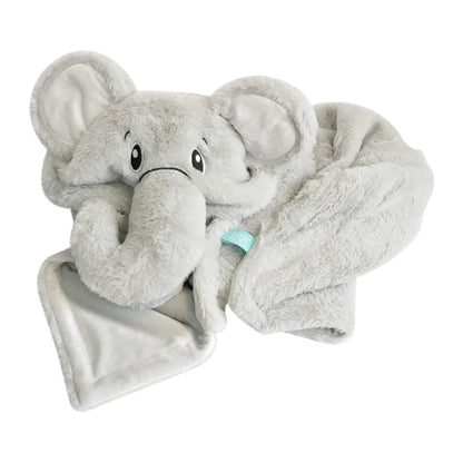 Happycare-Manta con capucha de piel sintética ultra suave para bebé