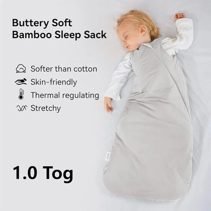 BubblePanda - Saco de dormir de rayón hecho de bambú de 24-36 meses, 1.0 tog XXL