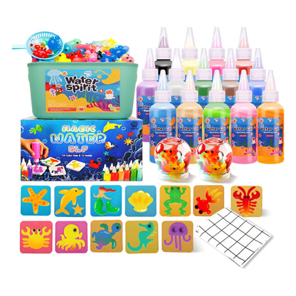 Kit De Juguetes Magic Water Elf Juqueasy Aqua Fairy Con Manta para mesa