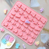 Set de 2 moldes de silicona, diseños para baby shower
