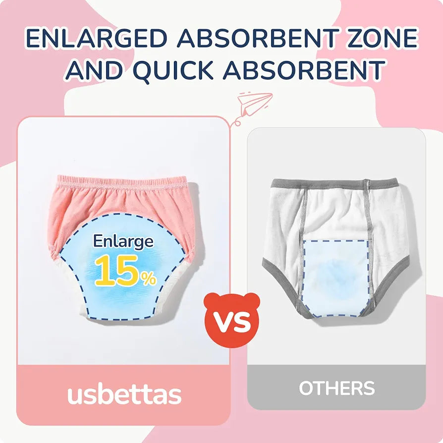Ropa interior de entrenamiento para ir al baño, 2 uds, 3T