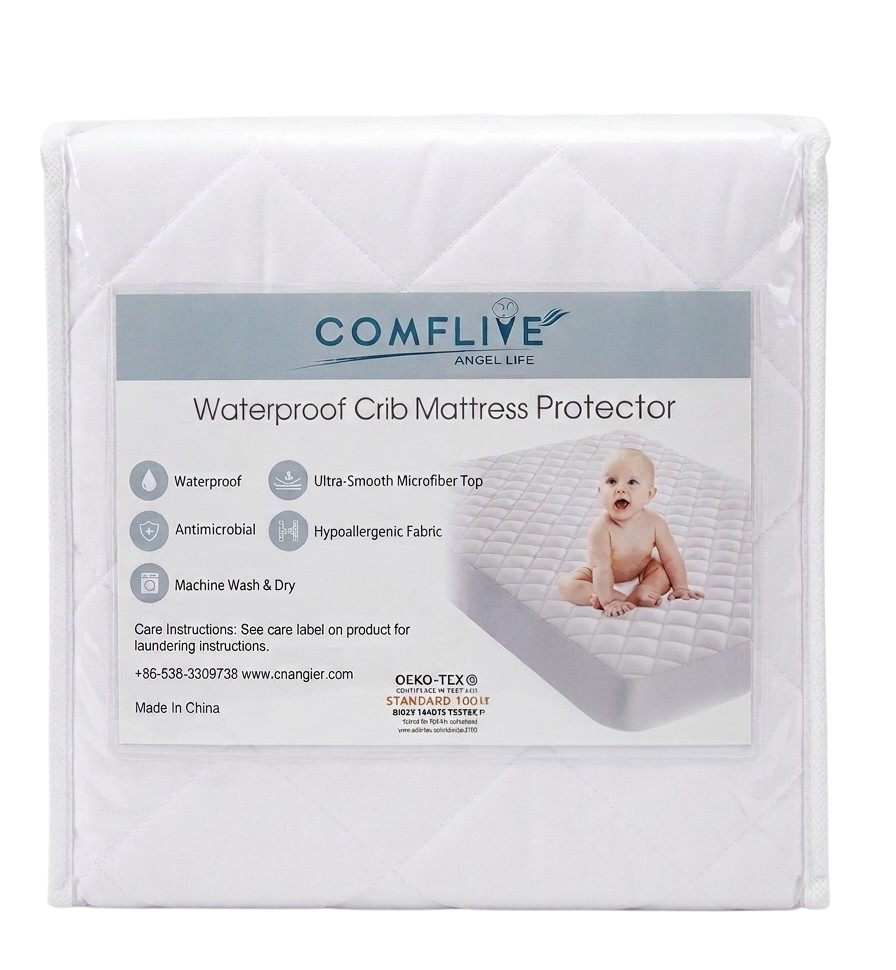Comflive- Cobertor impermeable para colchón de cuna 52x28