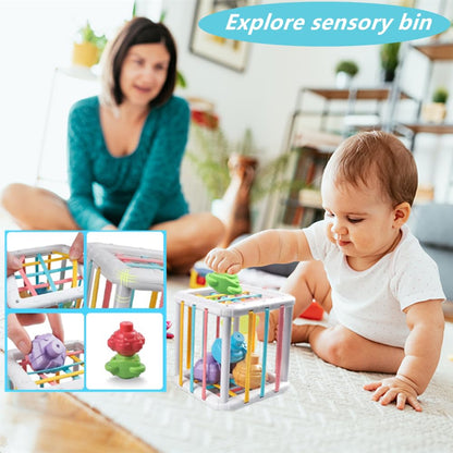 Elleck- Set de juguetes Montessori, 5 en 1