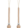 Comfy Cubs- Clips de madera para chupetes, 2uds