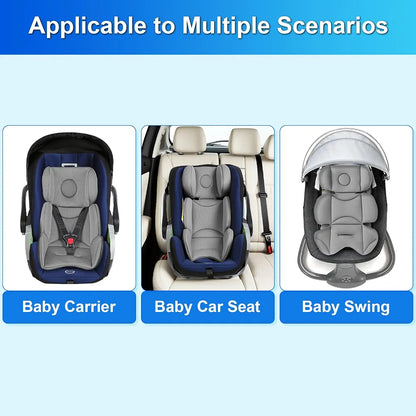 Soporte transpirable para la cabeza para recién nacidos y niños pequeños de 0 a 3 años