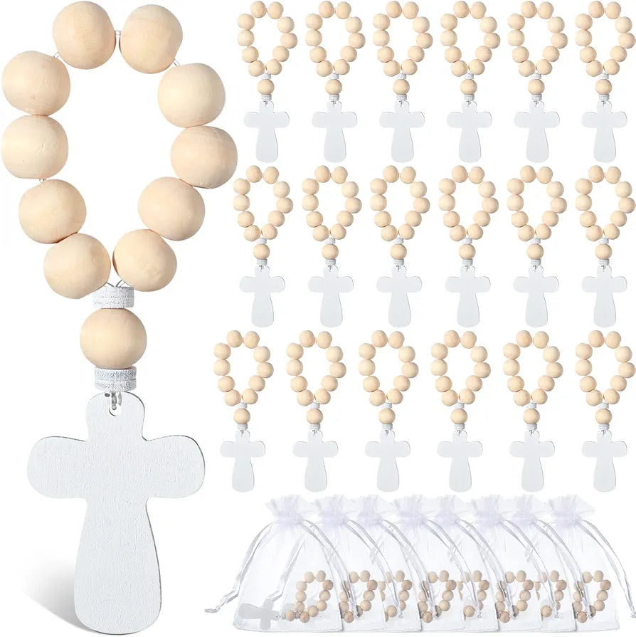 Set de 28 denarios con bolsita para recuerdos de primera comunión