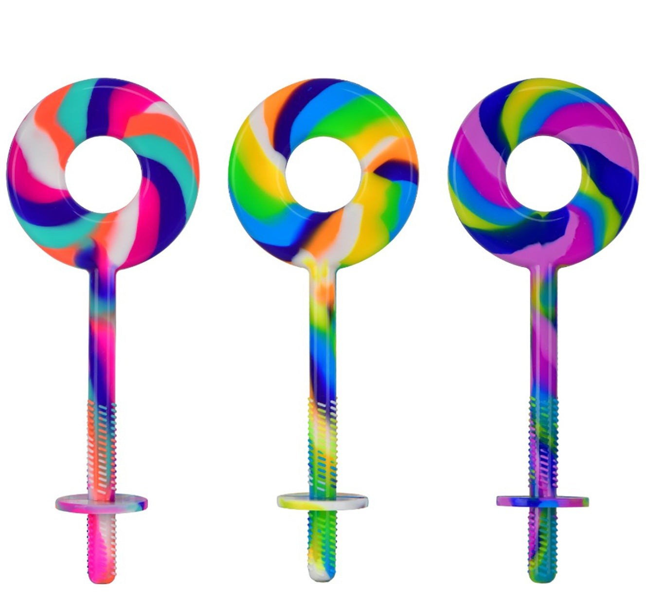 Mordedores en forma de popcicle, 3 uds