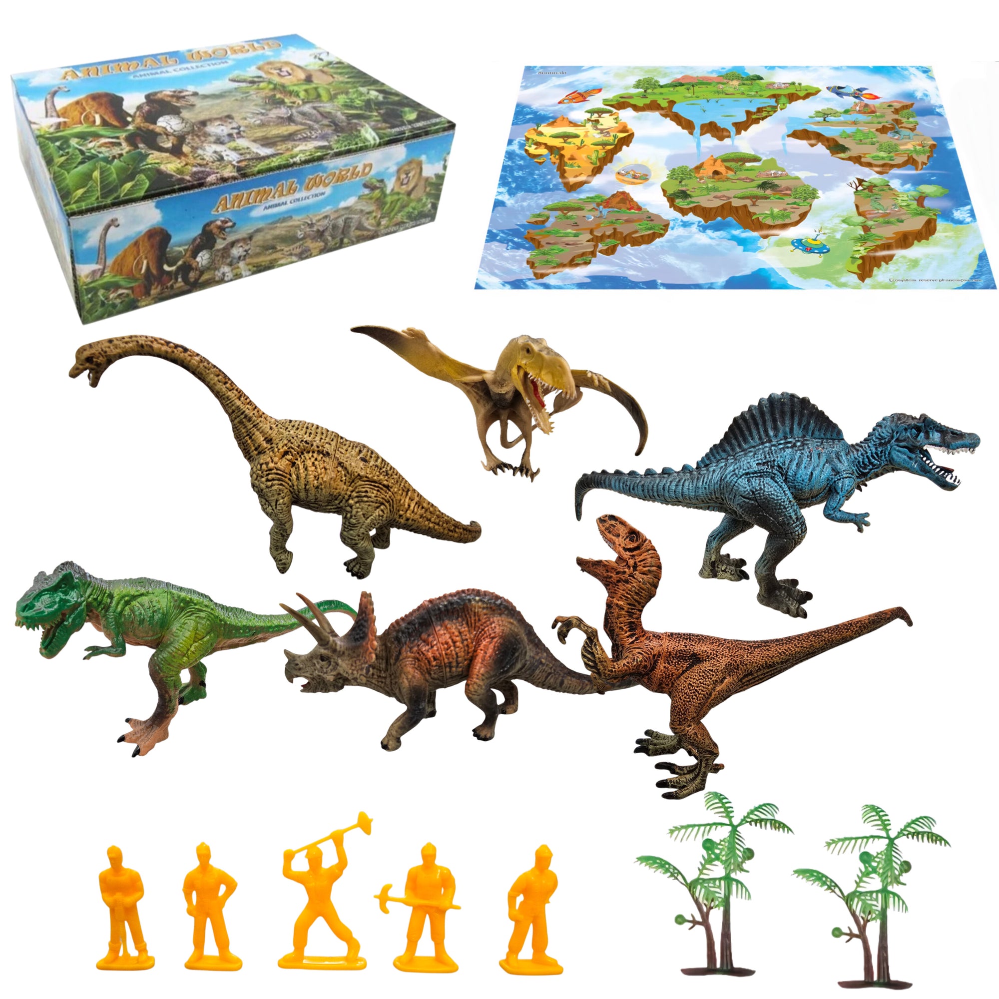 Animal World, Set de dinosaurios