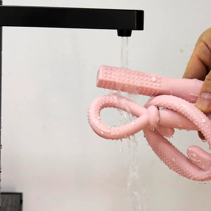 Herramientas para masticar de silicona para TDAH, dentición y autismo, paquete de 3