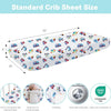 Plusii-Set de sábanas para cuna, 3 uds