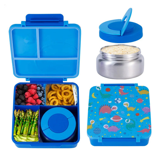 Lonchera térmica con taza de sopa de acero inoxidable