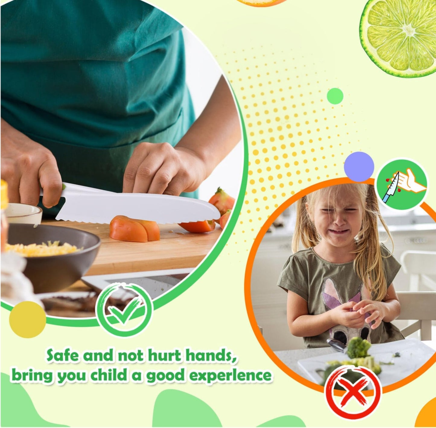 Set de cuchillos Montessori