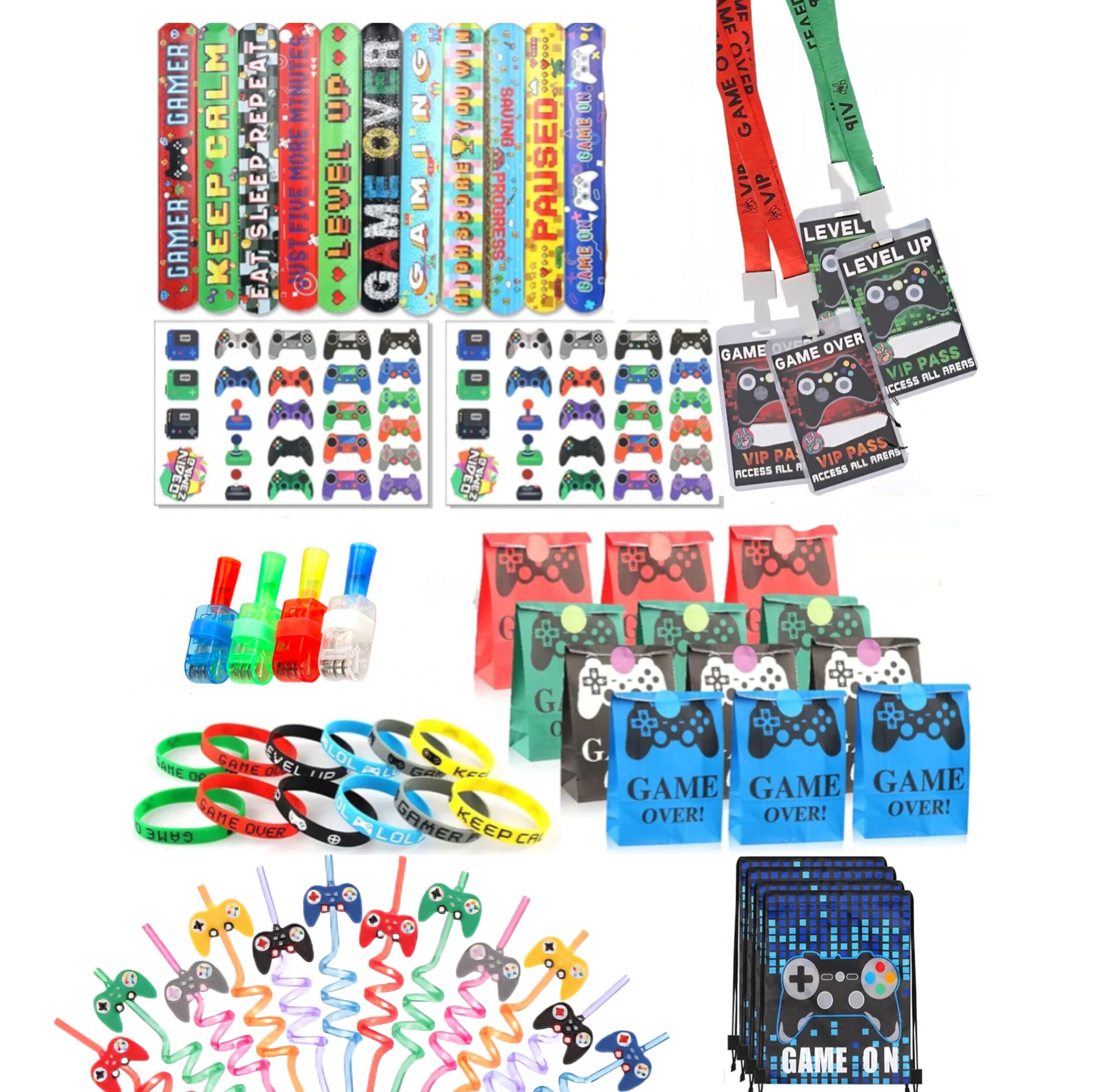 Set de suministros para bolsitas, Game on