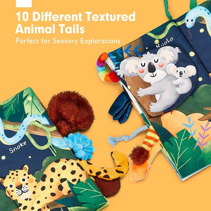 hahaland-Libro para bebés de 0 a 6 meses, Selva