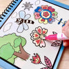 Set de libros para colorear con agua, 3 pcs