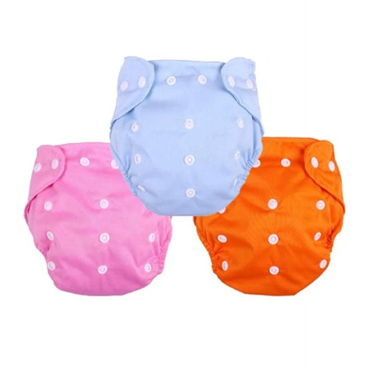 Pañales reutilizables (no incluye insertos) 3 uds
