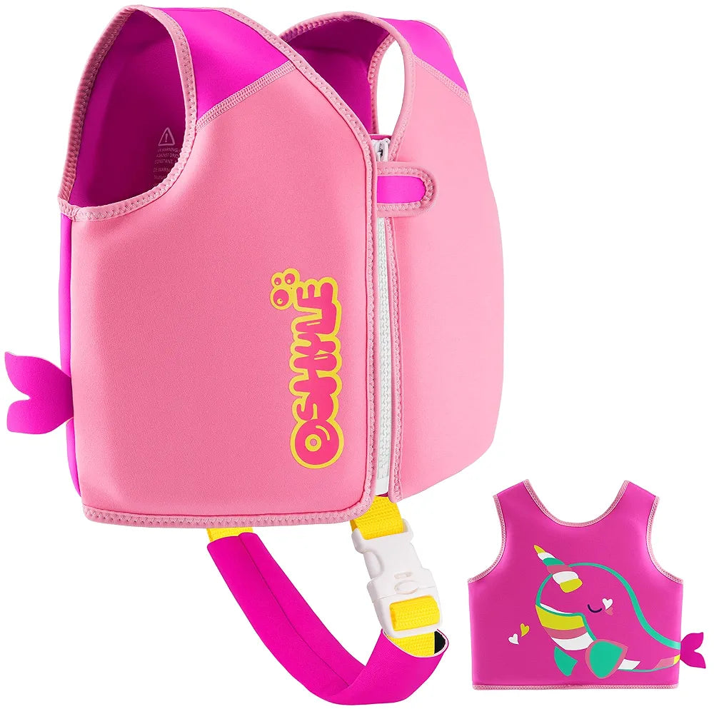 OSHYLE-Chaleco de Natación de Neopreno, talla S (1-3 años)