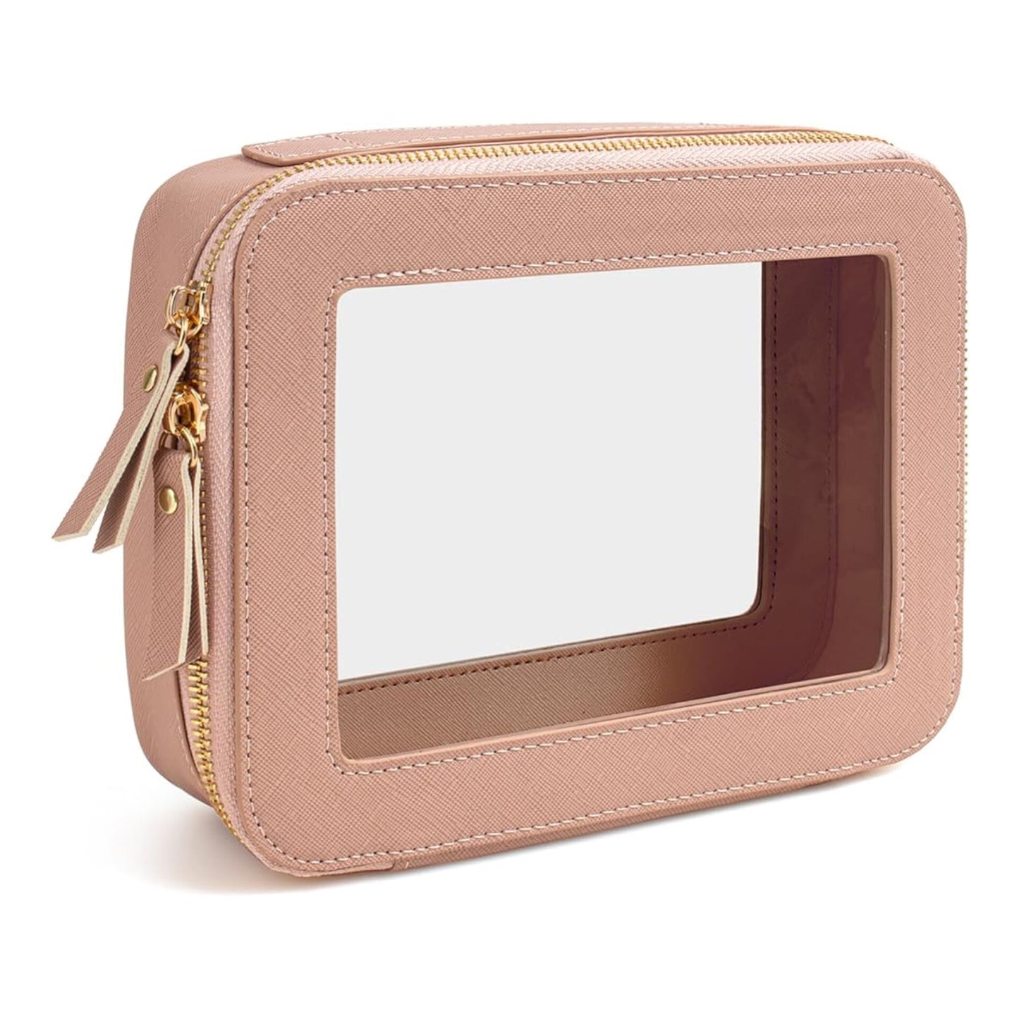 Bolsa de maquillaje transparente