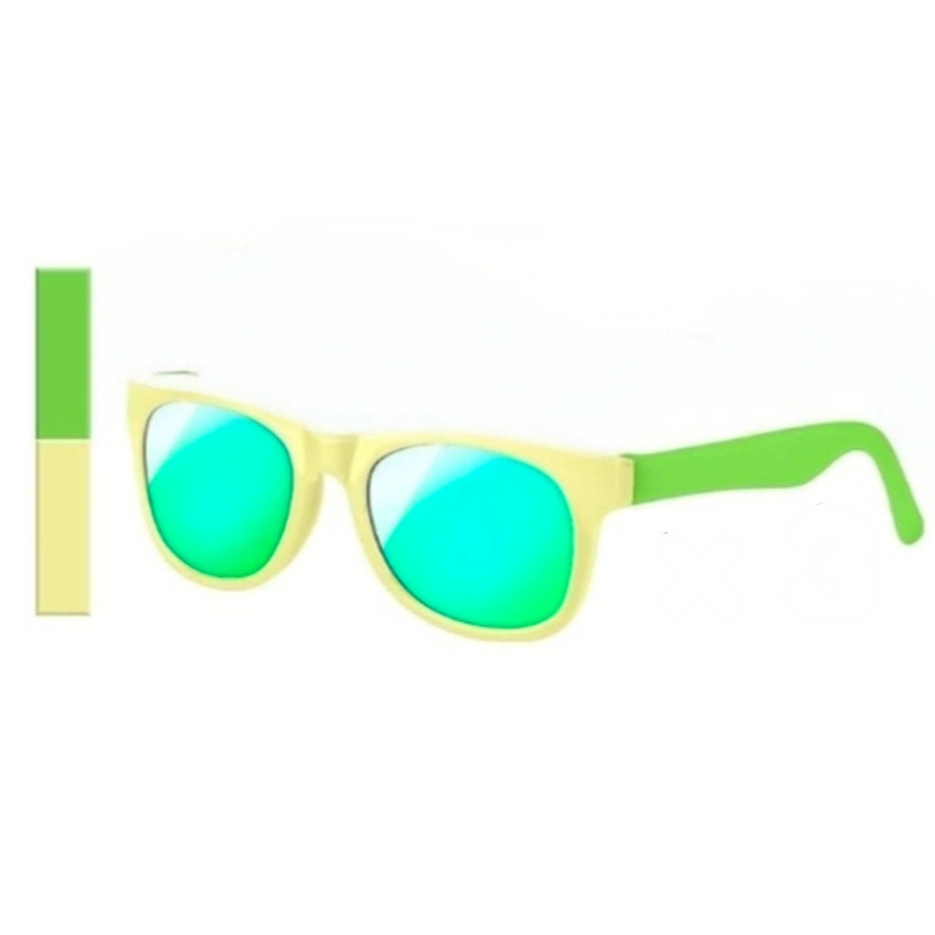 Lentes de sol bicolor para niños, 1 ud