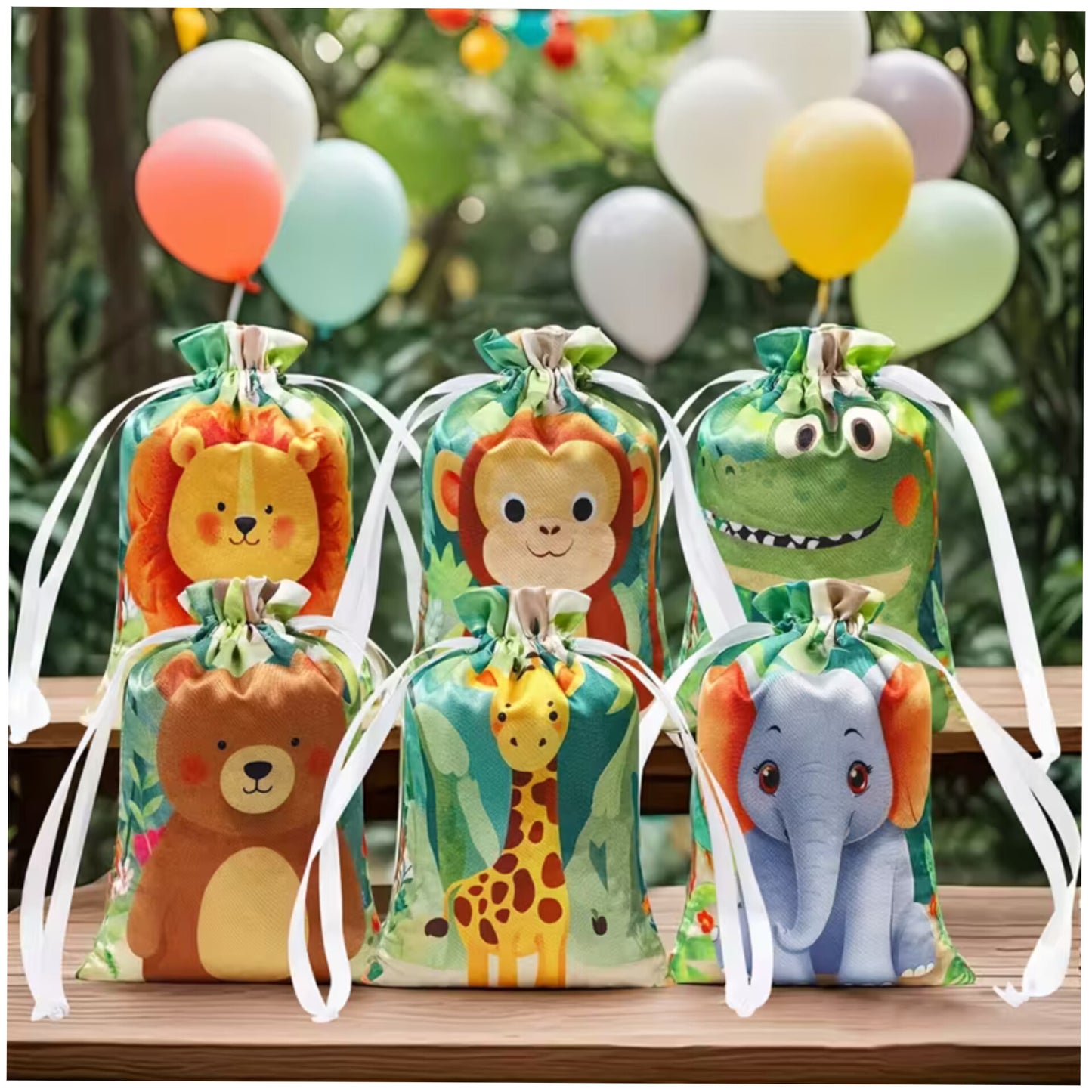 Bolsitas de tela Selva, 24 pcs