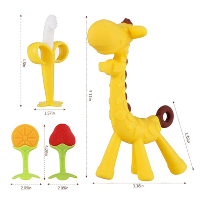 Set de juguetes mordedores libres de BPA