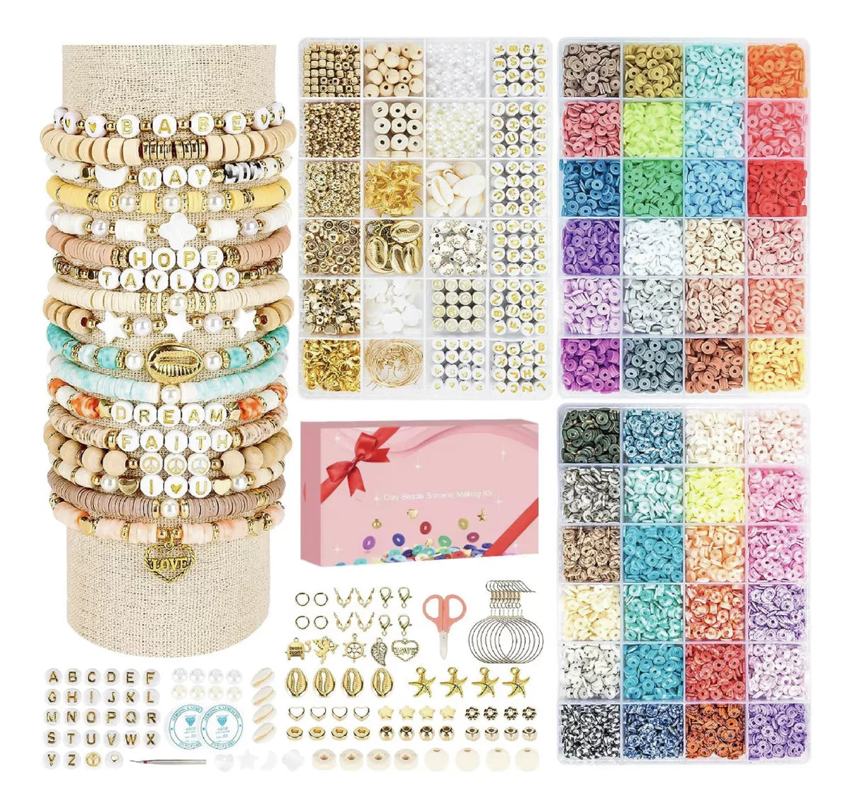 Pipigaty-Kit Set Completo para Armar Pulseras