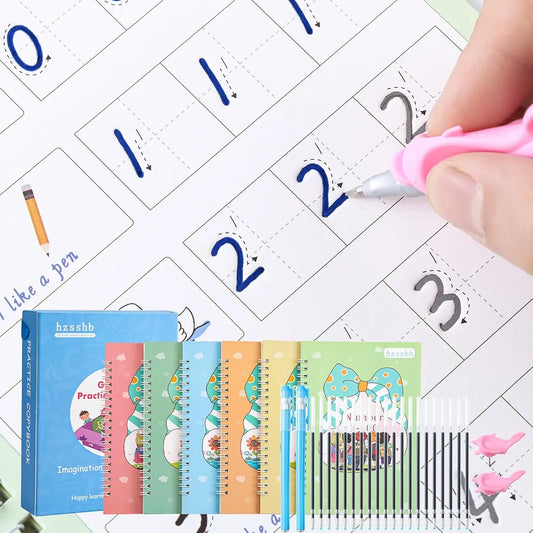 hzsshb-Cuadernos de práctica de escritura reutilizable