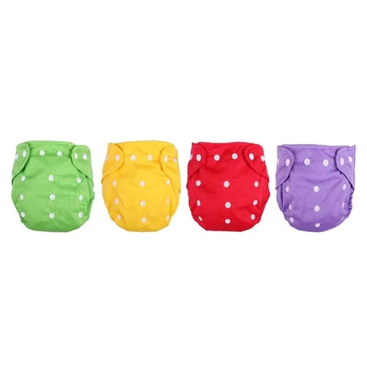 Pañales reutilizables (no incluye insertos) 4 uds
