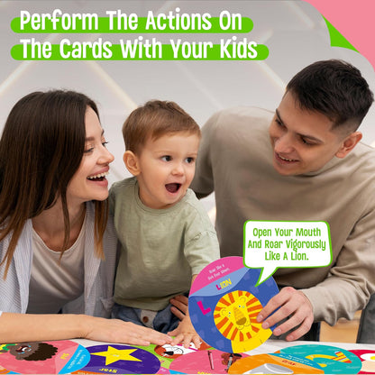 SpriteGru - 50 tarjetas jumbo para niños pequeños