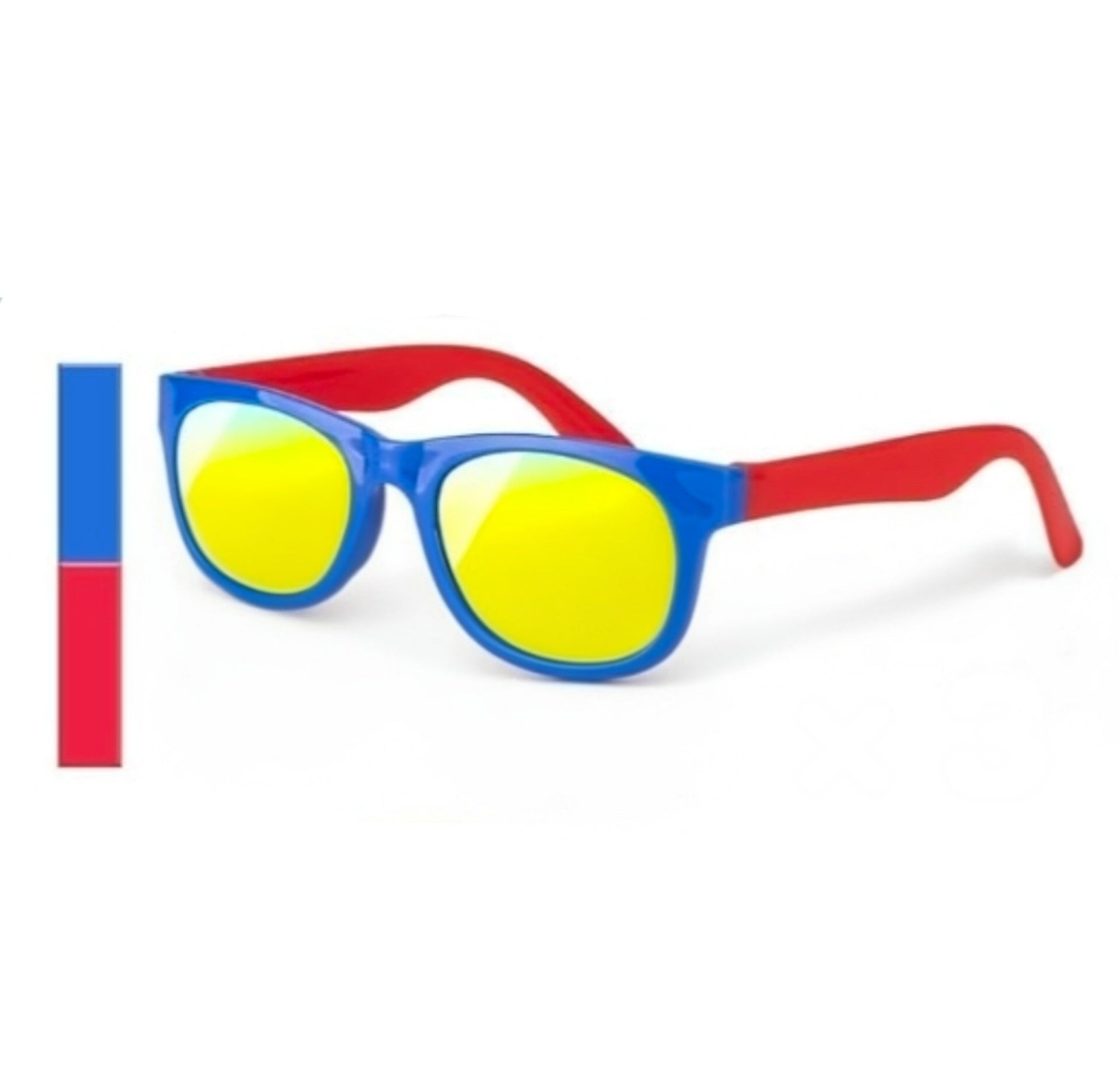 Lentes de sol bicolor para niños, 1 ud