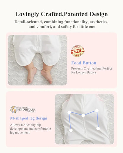 Kidira - Saco de dormir para bebé de 3 a 6 meses, 12 a 18 libras