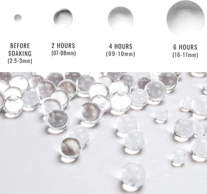 50 000 perlas de agua, perlas de gel de agua