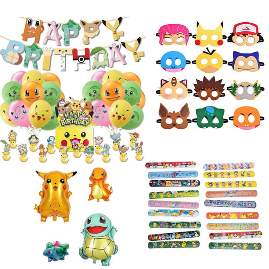 Paquete fiesta Pokemon 12