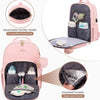 LOVEVOOK- Mochila para pañales, Rosa